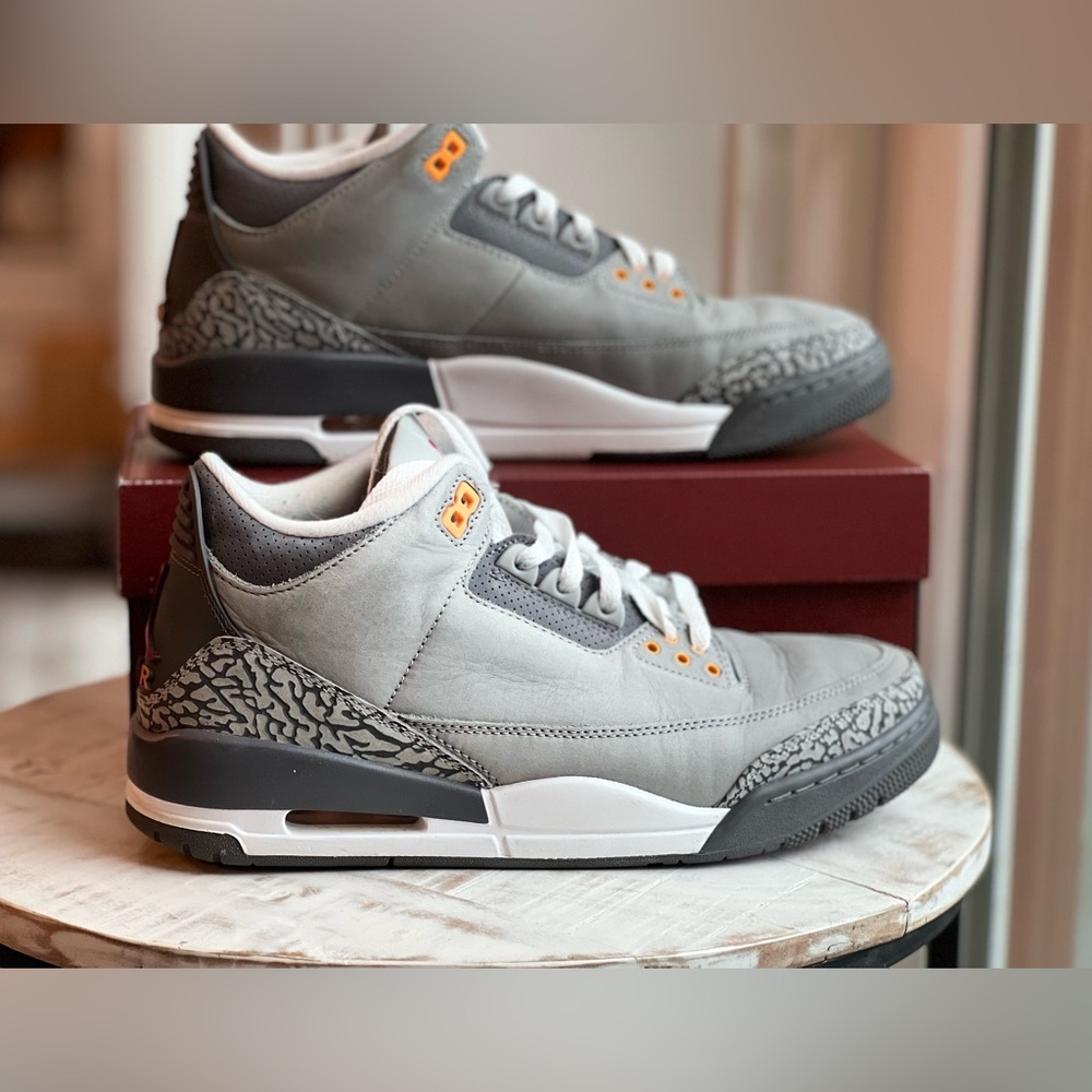 Nike Air Jordan 3 Retro Cool Grey Size 9